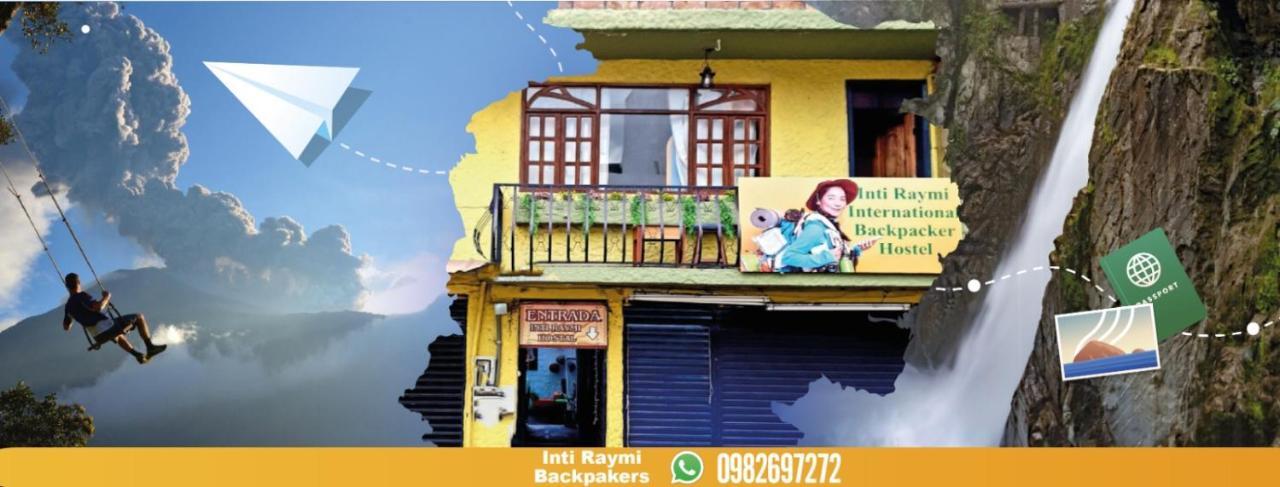 Hostal Inti Raymi Backpackers Baños Exteriör bild